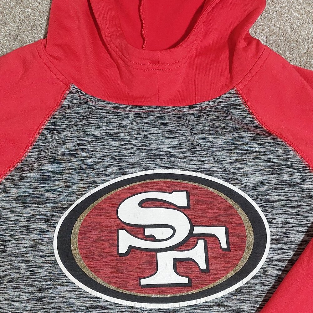 4-Her By Carl Banks SF 49ers hoodie. Size M Medium
